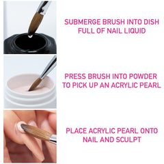 Aplicación suave y auto-nivelante con monómero Young Nails