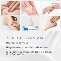 YOUNGYOUNGLOVE crema de urea 70% para manos hidrata la piel