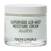 Youth To The People, crema Air-Whip en botella jumbo, hidratación duradera para la piel.