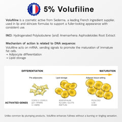 YouthVibe suero labios 5% Volufiline; suavidad y plenitud sin irritación.