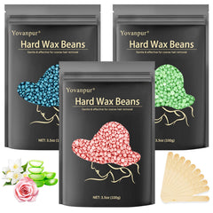 Yovanpur hard wax beads melt quickly for fast waxing sessions.