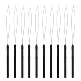 YTBYT gancho de tracción para extensiones de pelo negro, facilita la instalación
