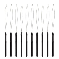 YTBYT gancho de tracción para extensiones de pelo negro, facilita la instalación