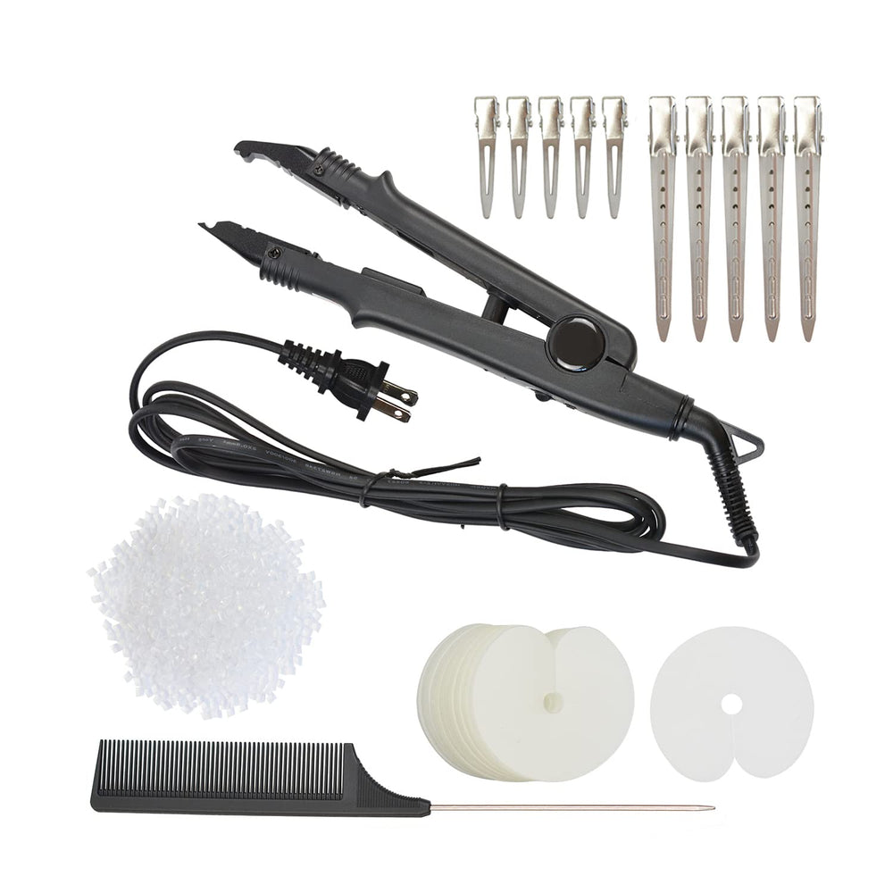 YTBYT kit de herramientas para extensiones con placa de calor para un acabado uniforme