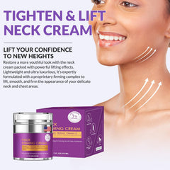YTDB crema cuello con ácido hialuronico, hidratación duradera.