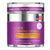 YTDB crema cuello textura ligera en envase, absorción rápida.