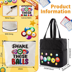 Bolsa bingo multiuso YTDYQFLZH para cosméticos y accesorios.