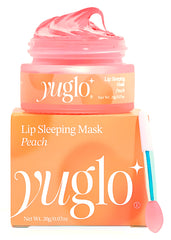 YuGlo mascarilla para labios de noche en frasco para hidratación profunda.