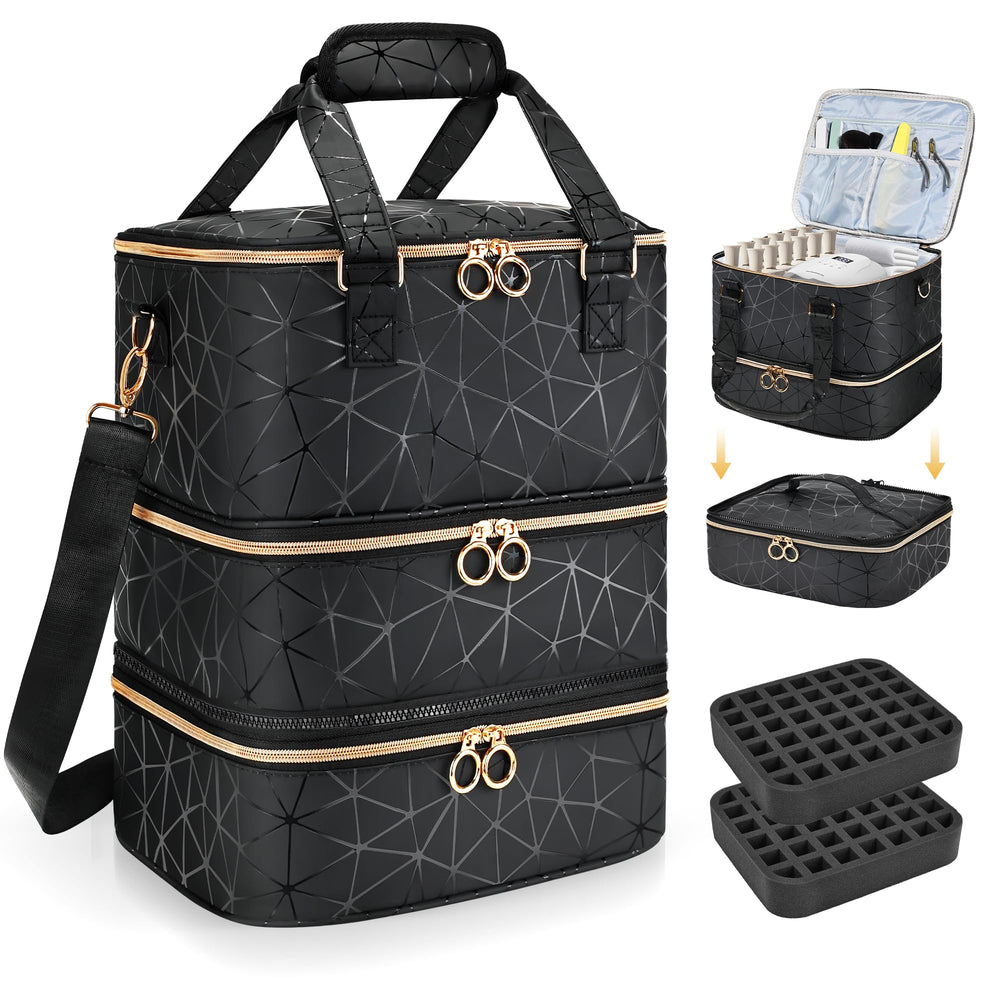 YUYAFN organizador grande para esmaltes, acceso rápido y orden.