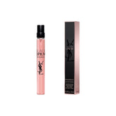 Yves Saint Laurent Black Opium, botella frontal, ideal para referencias de compra y uso diario elegante.