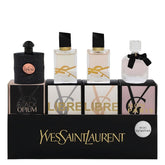 Yves Saint Laurent Black Opium edp mini frasco, ideal para pruebas y viajes.