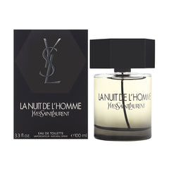 Yves Saint Laurent La Nuit de L’Homme frasco para uso nocturno y confianza.