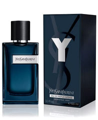 Yves Saint Laurent Y Eau de Parfum Intense, detalle del frasco, sensación fresca y sofisticada.