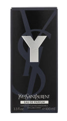 YSL Y, tapa y detalles, empaque premium para regalo.
