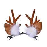 Diadema ywduoying renos navideños de peluche para estilos festivos y fotos