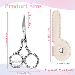 ZASZO tijeras de diseño mini para retoques rápidos y cómodos.