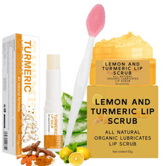 zbmcyhcxh exfoliante de labios curuma limon para suavizar labios ásperos.