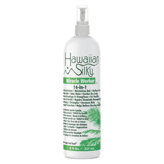 ZCIZIU HAWAIIAN SILKY MIRACLE WORKER 14-en-1 8-onzas en botella frente, uso diario