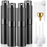 ZCJROEFA atomizador perfume viaje 8ml, ligero y recargable, ideal para bolso.