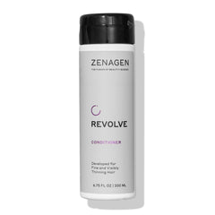 Zenagen Revolve Conditioner bottle pour delivering lightweight scalp hydration.