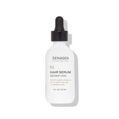 Zenagen Suero Densificante en botella para cabello fino y frágil.