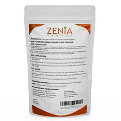 Henna Zenia, polvo tamizado triple para mezcla más suave