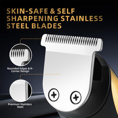 ZENLICO Recortador: cabezal desmontable para limpieza rápida y mantenimiento