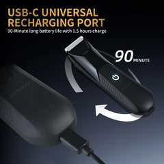 ZENLICO recortadora cuerpo carga USB-C para recarga rápida