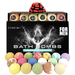 Bombe de bain ZenseMe ensemble 18 senteurs pour relaxation et hydratation.