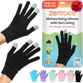ZenToes guantes hidratantes nocturnos para manos secas, hidratación profunda.