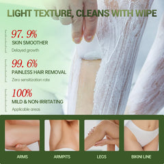 Zeponyx crema depilatoria para cuerpo, piernas y brazos sin irritación