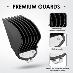 Guardas Zerika para Wahl de 38 mm, acabados uniformes.
