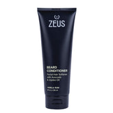 Envase del ZEUS Acondicionador para barba con té verde para hidratación suave.