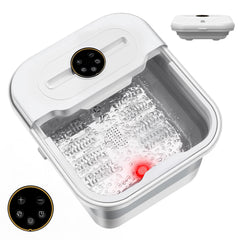 ZhanHao Foot Spa con calor y control remoto para relajación en casa.