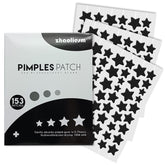 Parche estrella negra de ZHAOLIESM para rostro cubre imperfecciones con adherencia suave.
