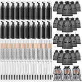 Zhehao set de cuidado para pestañas, kit 80 piezas para limpieza diaria