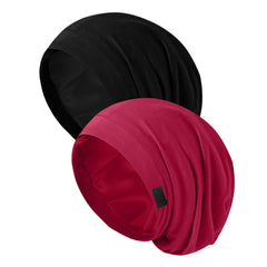 Gorro ZHENSILK satinado nocturno, ajuste cómodo y evita enredos nocturnos