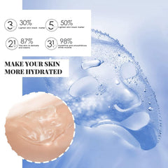 zhnnt textura ligera de la mascarilla, se absorbe rápido