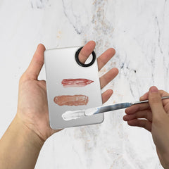 Paleta acrílica Zhuohai con film protector para una superficie limpia