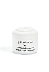 Ziaja Crema de Día Leche de Cabra, frente, hidratación profunda para piel suave.