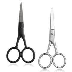 Ziha OTZMA tijeras de precisión con puntas rectas para delinear cejas con claridad.