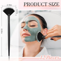 Pincel facial de pelo suave Ziliny, para aplicar mascarillas con suavidad.