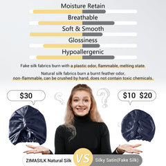 Banda elástica ajustable de ZIMASILK para un ajuste cómodo.