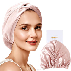 Gorro de seda ZIMASILK para dormir, bonete suave que protege el cabello.