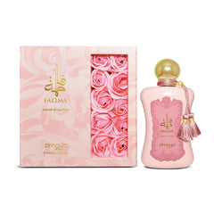 Zimaya Fatima Pink rose-heart close-up, ideal for romantic occasions.