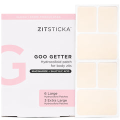 ZitSticka GOO GETTER parche corporal espinillas para cubrir granos y proteger la piel.