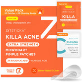 Parche ZitSticka KILLA Fuerza Extra para granos, aplicación rápida y discreta.
