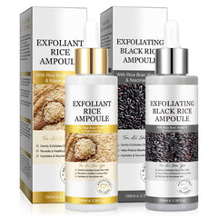 ZIXAOK Peel Shot Glow arroz blanco ampolla exfoliante para luminosidad suave