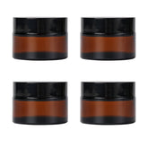 Tarro ámbar ZIYIZE con tapa de 1 oz, ideal para crema cosmética.
