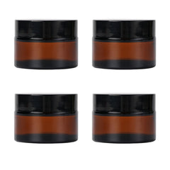 Tarro ámbar ZIYIZE con tapa de 1 oz, ideal para crema cosmética.